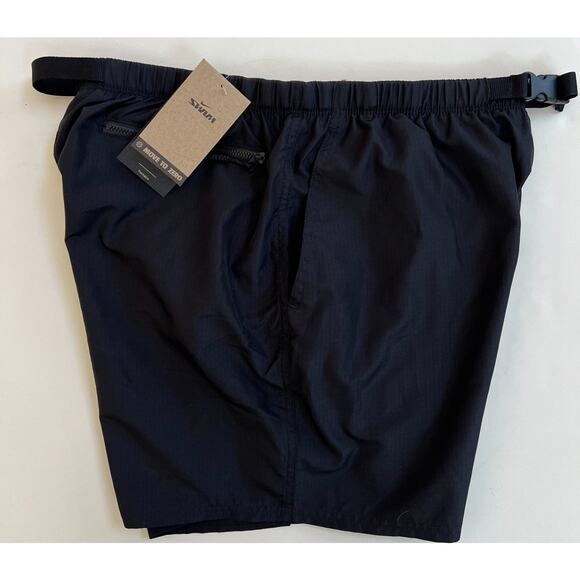 Nike Swim Voyage Cargo Woven Shorts Men's Size L NESSF453 001 Black New - Picture 8 of 16